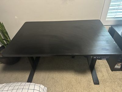 Black Flexispot Electronic Sitting Standing Desk