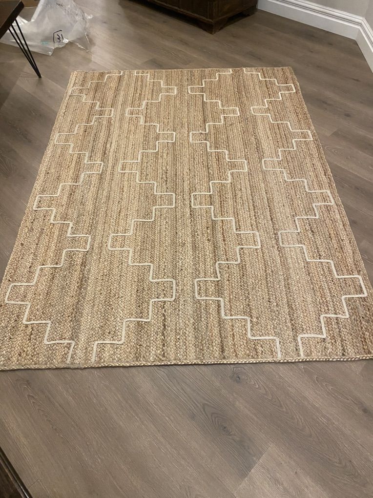 Jute Rug 5X7
