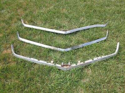 1968-1972 C3 Corvette Chrome Front Bumper