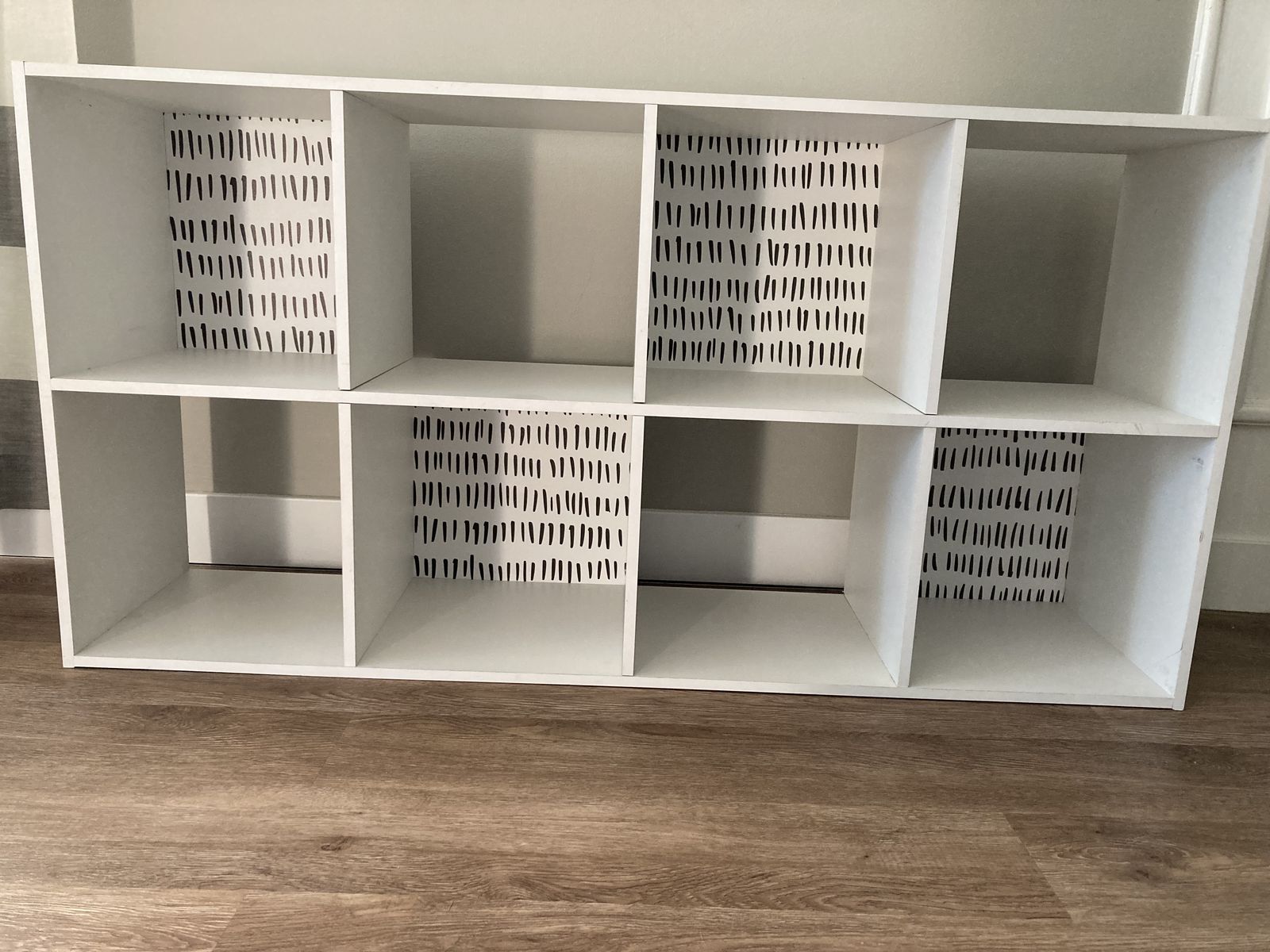 8 Cubby Bookcase