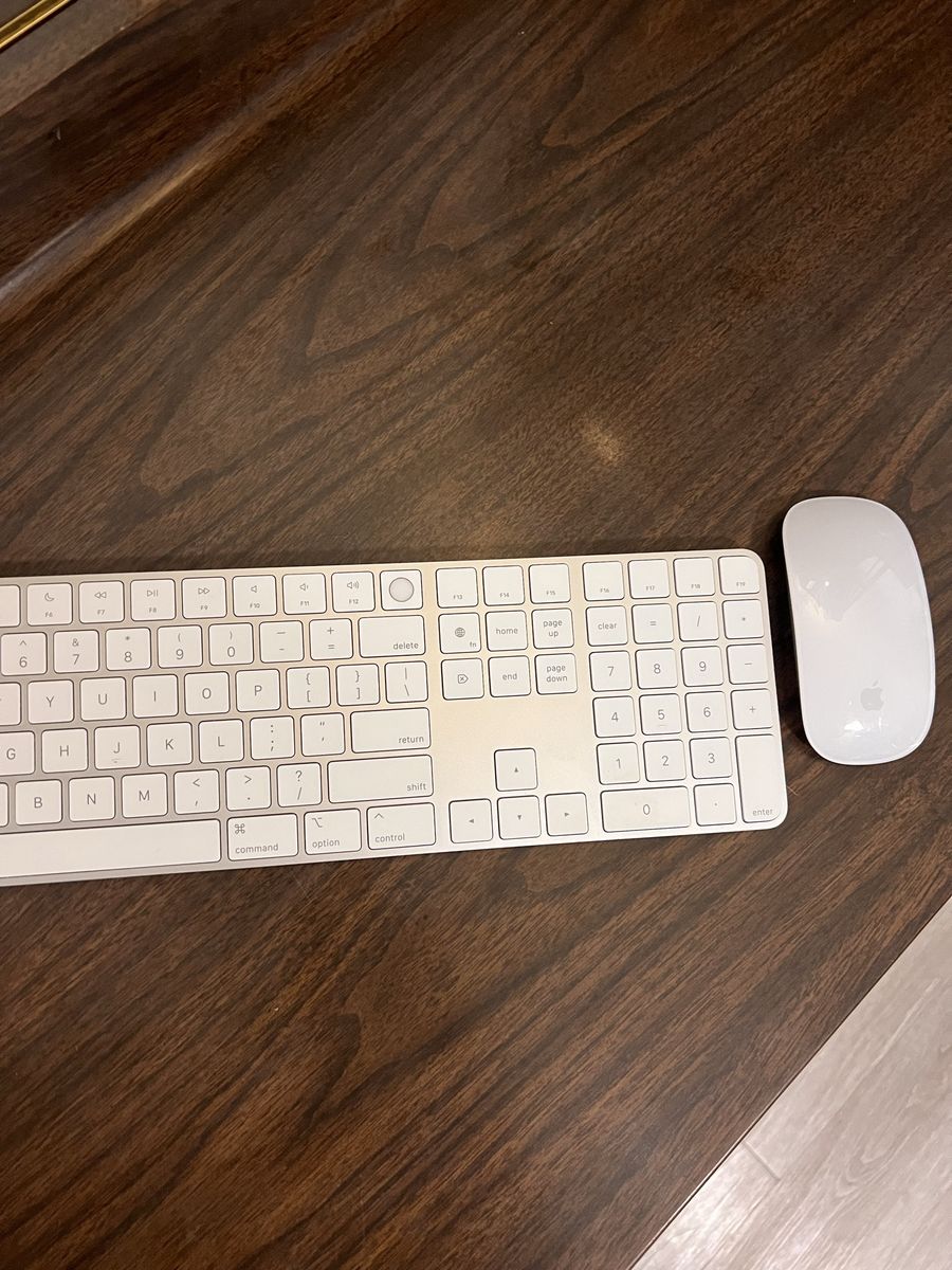 Touch-ID magic keyboard & mouse