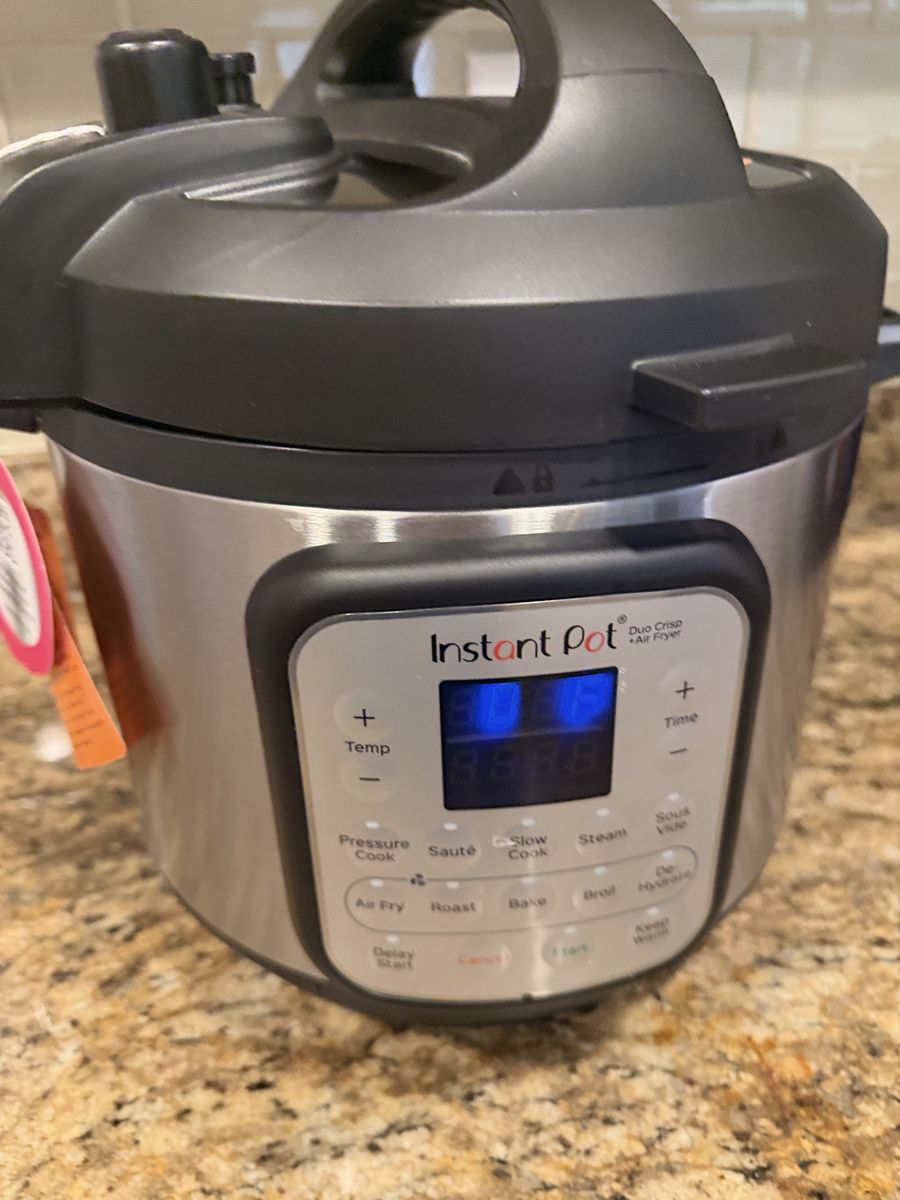 instant pot crisp duo pressure cook and fryer 6 qt