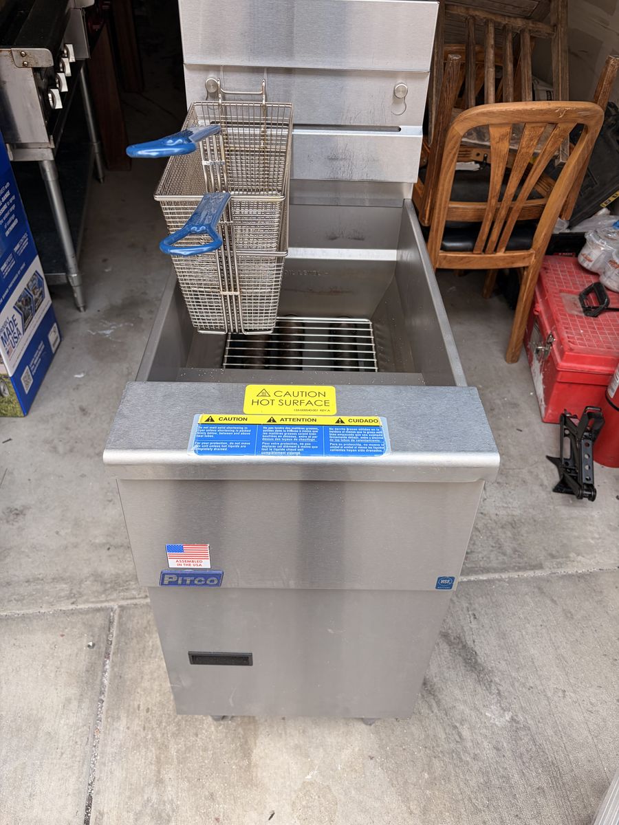 New Pitco VF-35S Commercial Fryer