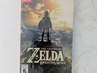Brand New Legend of Zelda Breath of the Wild for Nintendo Switch