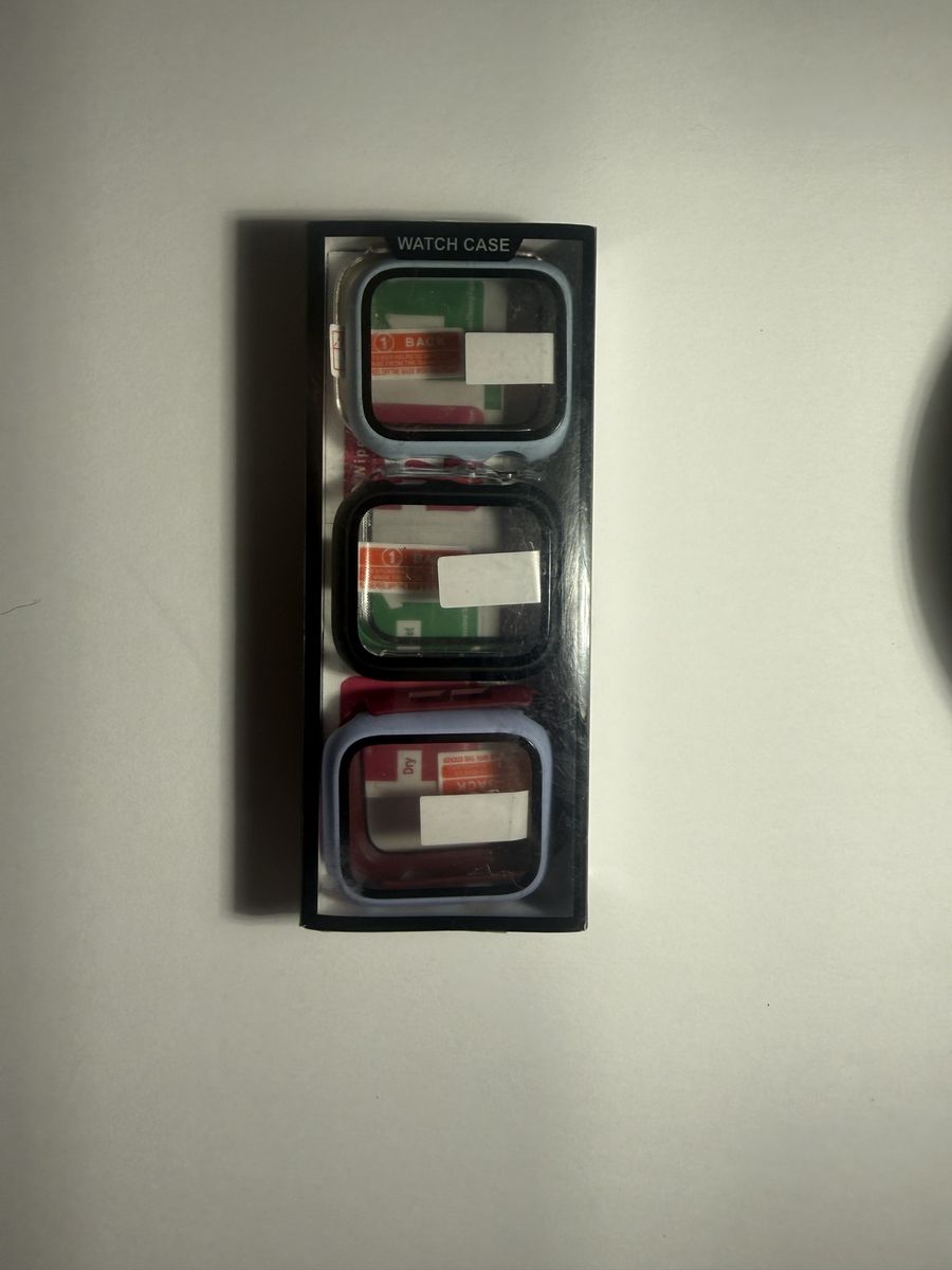 Watch Case 6-Pack for Apple Watch 44mm - High Quality Clear Screen Protectors
