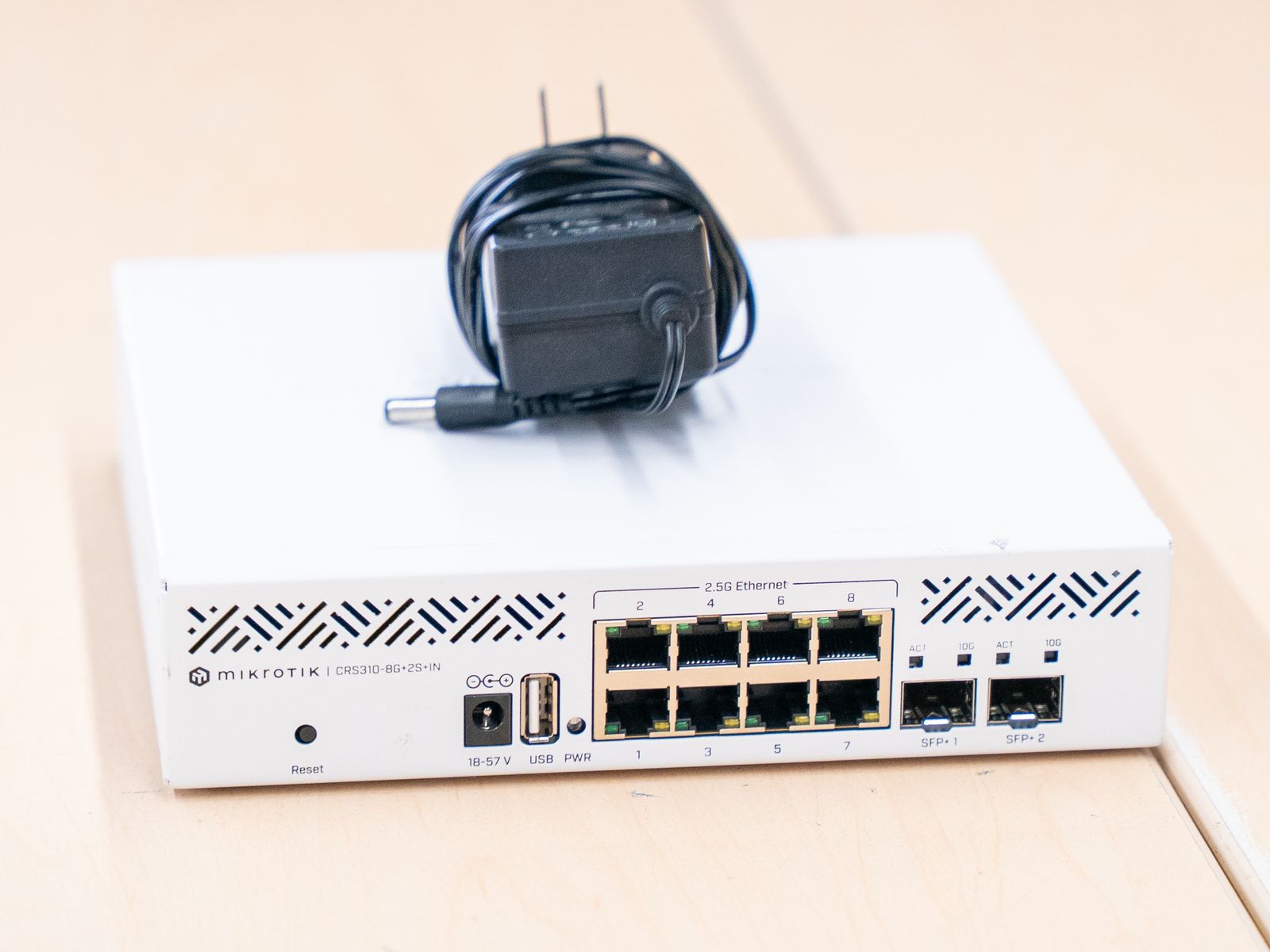 Mikrotik CRS310-8G+2S+IN Managed Switch | 2.5G and 10G Ports