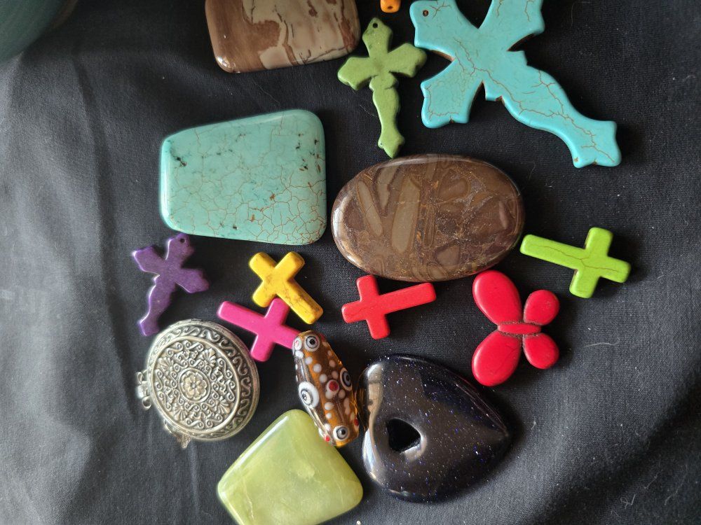 Gem Stones, Beads, Watches, and Pendants