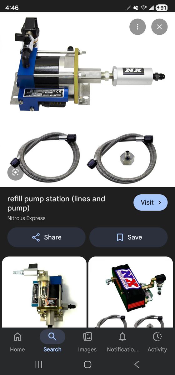 Boss Noss Nitrous Bottles