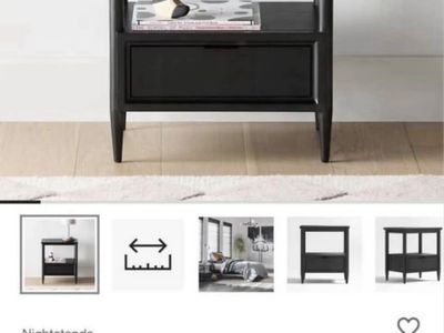 Crate and barrel kids night stand