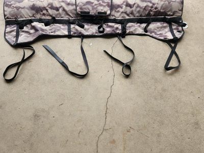 dakin, tailgate cover, camo, large, excel cond