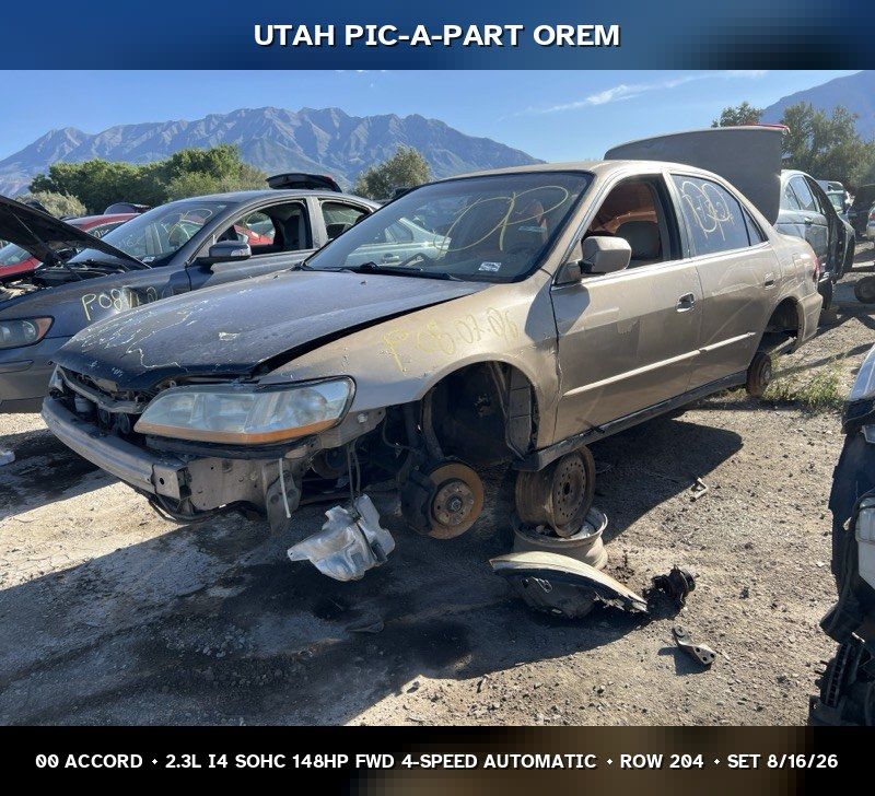 Just In! 2000 Honda Accord Parts - UTPAP Orem