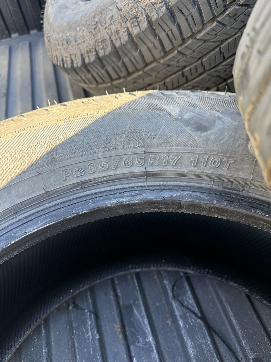 P265/65/R17 Yokohama tires