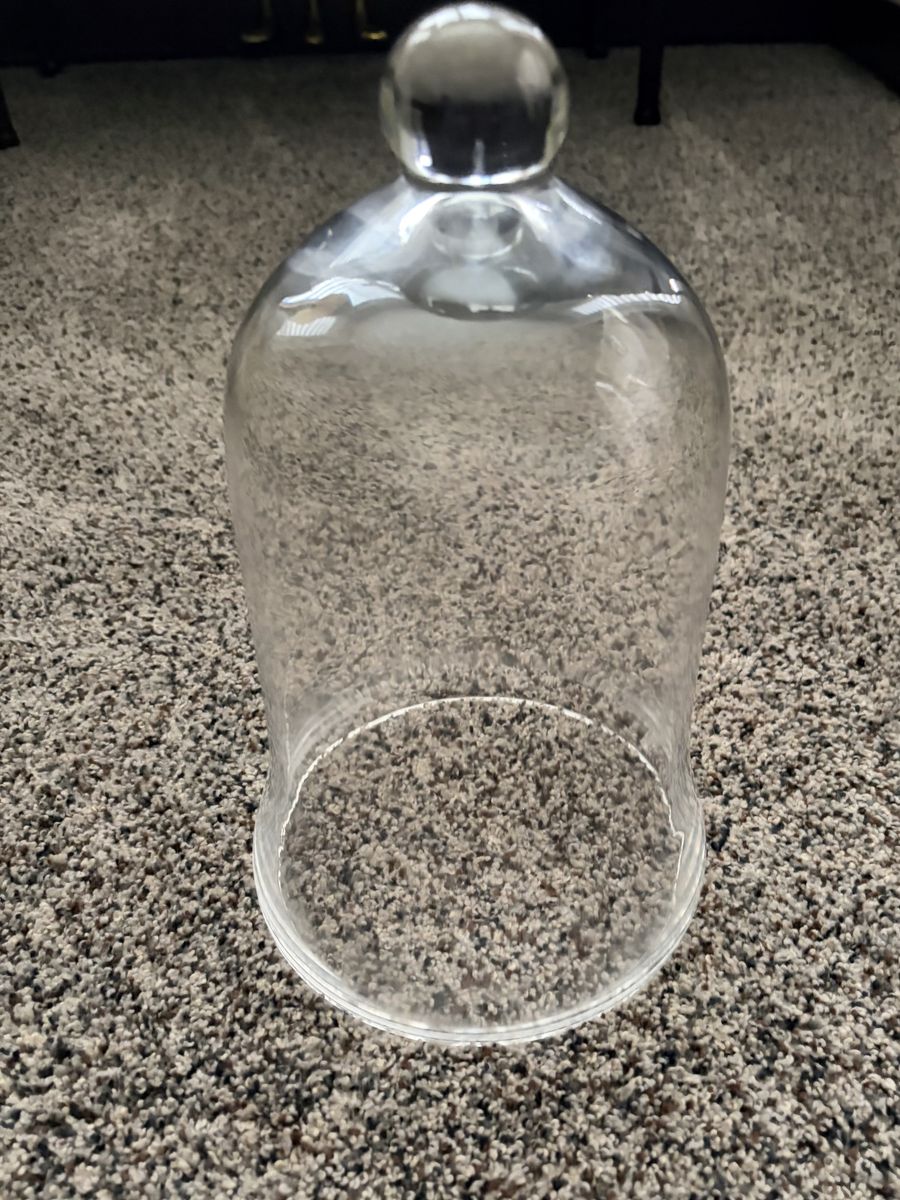 Bell jar display dome
