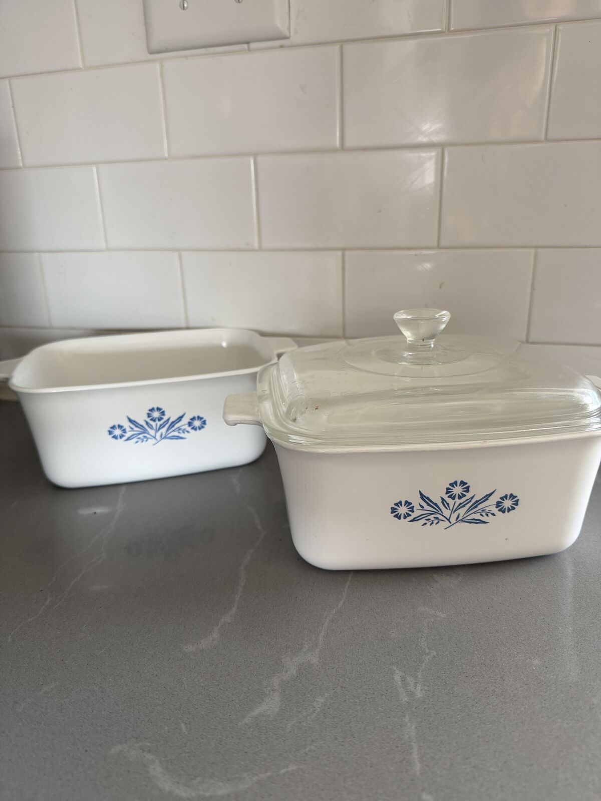CorningWare Blue Cornflower 1 1/2qt P-4-B