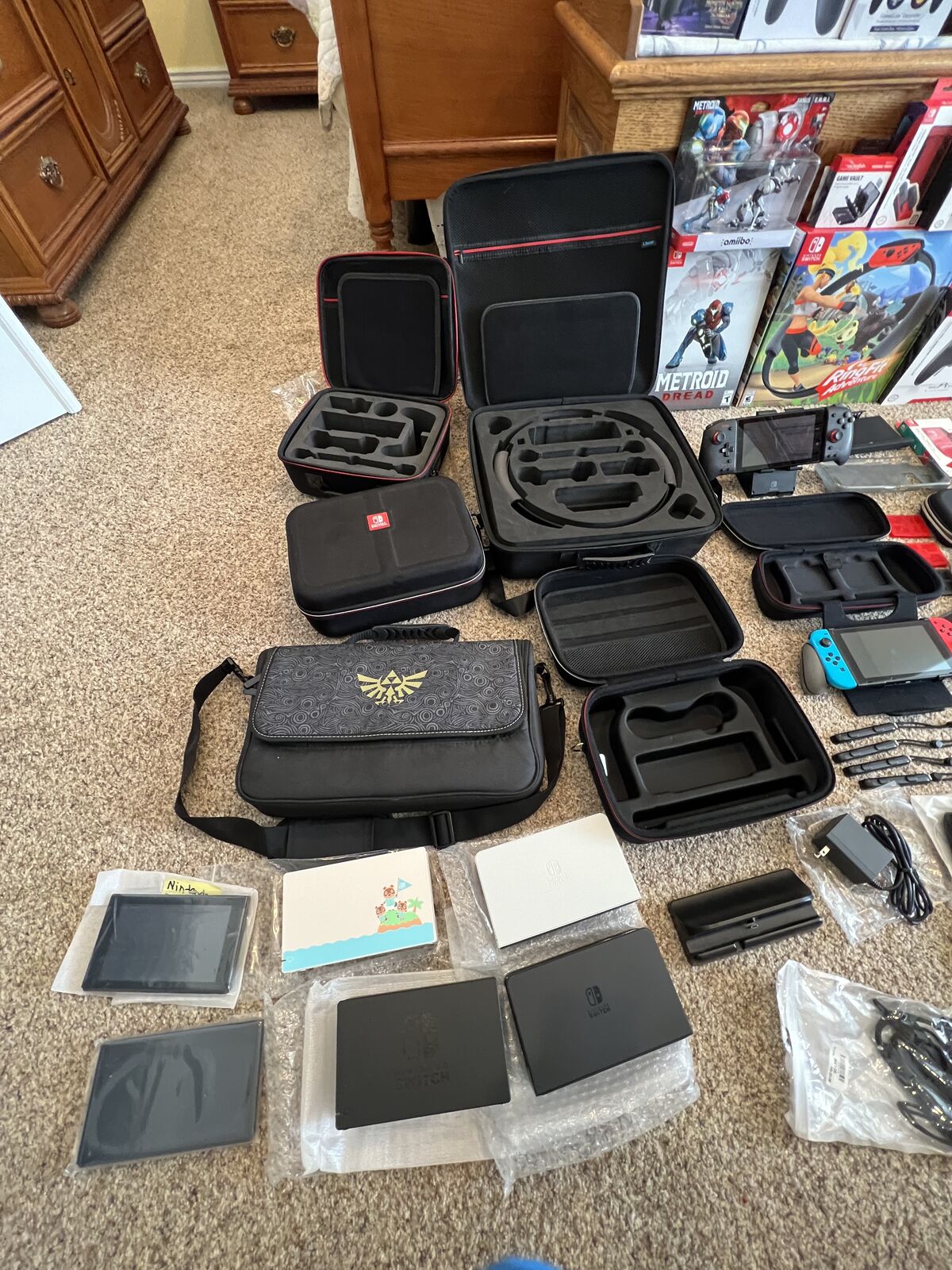 Nintendo Switch, Protective and Carrying Cases, and Screen Protectors and More (Prices Vary Read Description)
