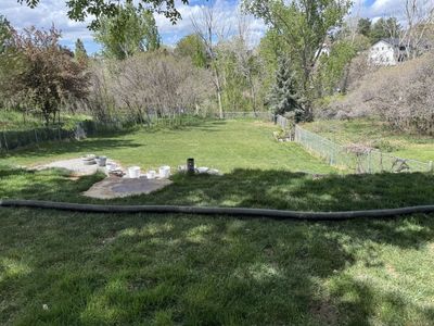 50’ corrugated 3” pipe $25