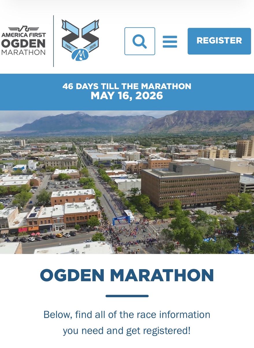 Ogden Half Marathon Transfer Bid