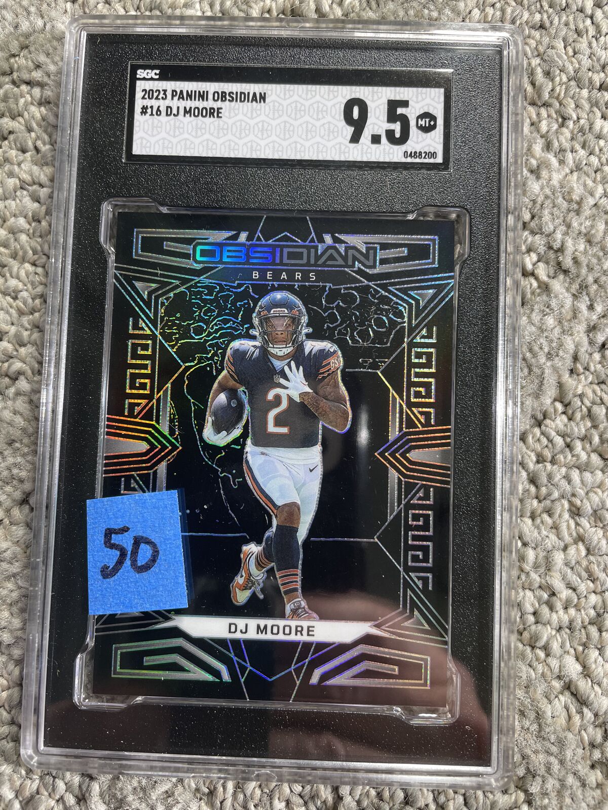 Chicago Bears graded slabs