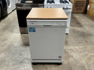 NEW PORTABLE WHIRLPOOL DISHWASHER WITH WARRANTY