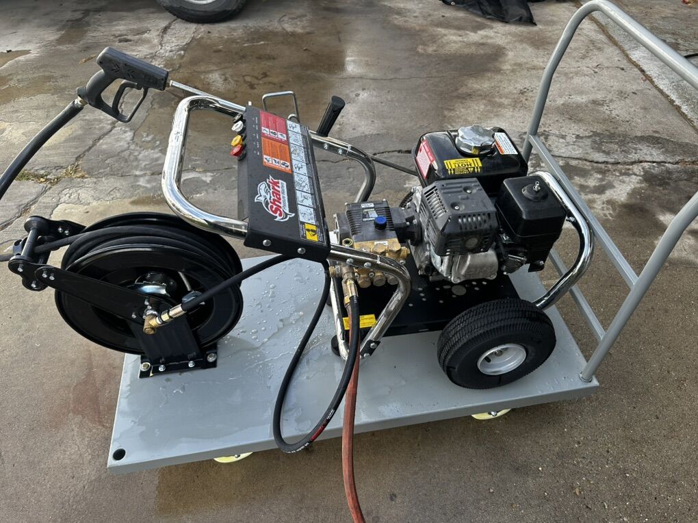 Shark Professional High-Pressure Sprayer Set Up