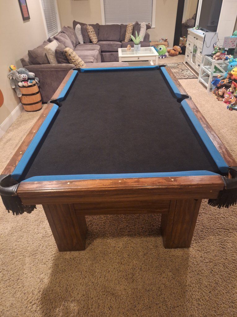 slate pool table