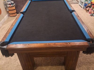 slate pool table