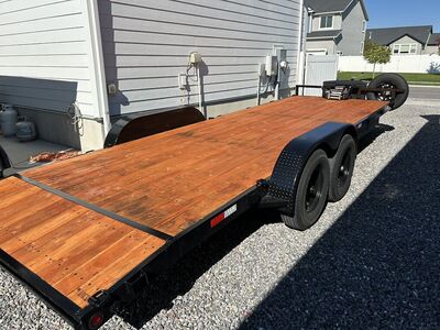 22' 12K Flatbed Trailer For Rent