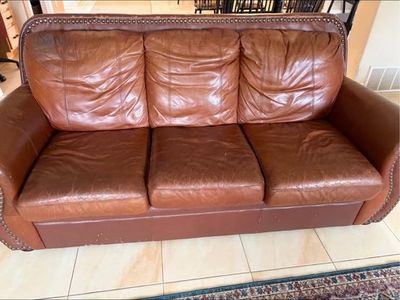 Leather Couch
