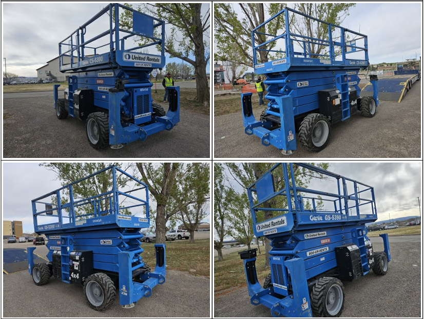 **2017 Genie GS5390 50' RT Scissorlift FOR SALE