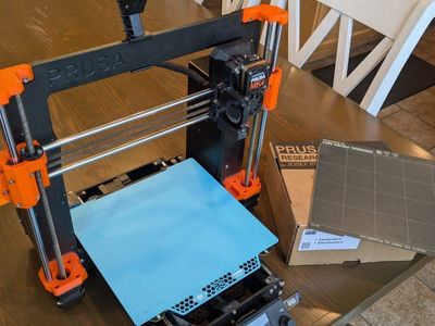 Original Prusa MK4 3D Printer with Extra Parts and Extra Buildplate
