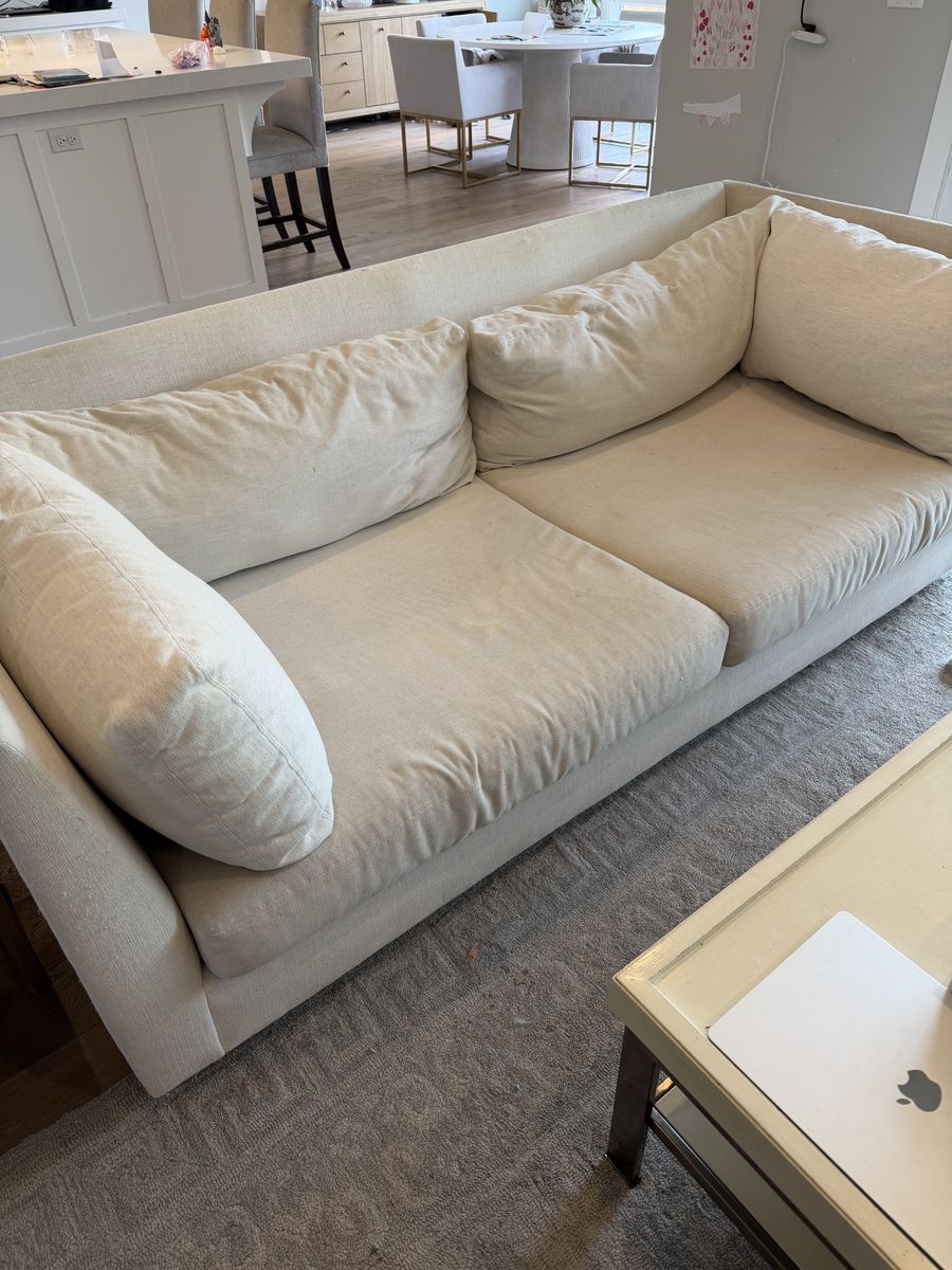 Ivory sofa