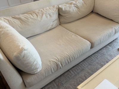 Ivory sofa