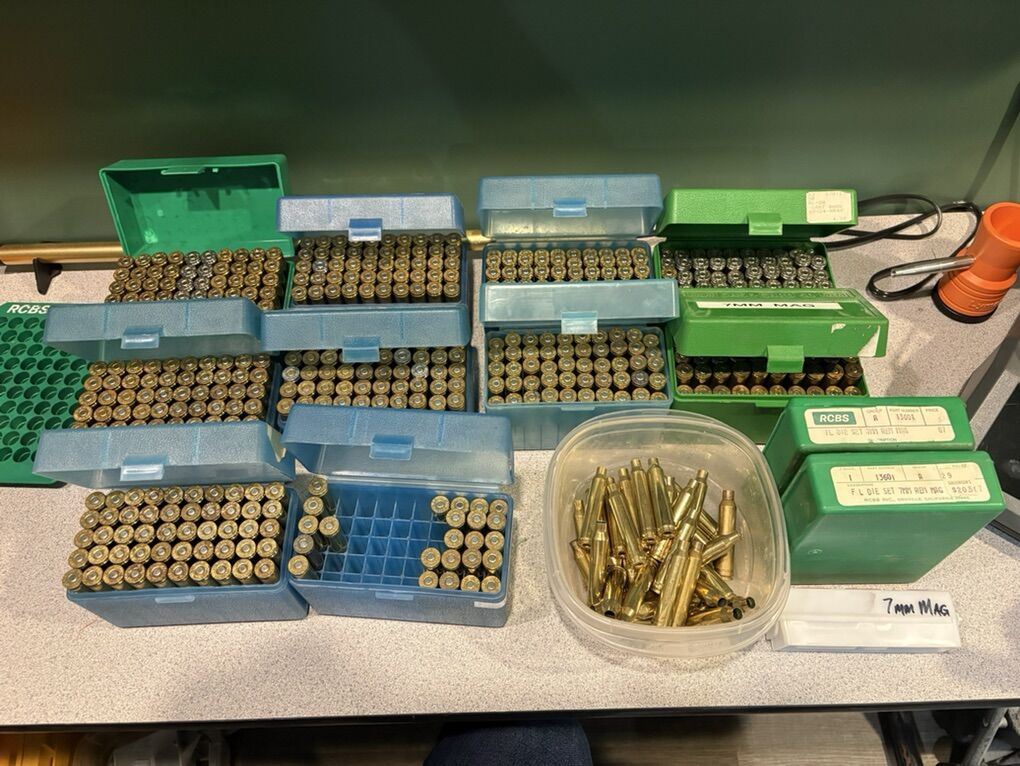 7MM Remington Mag Reloading Suppiles