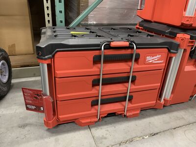 Milwaukee PACKOUT 22 in. Modular 3-Drawer Tool Box with Metal Reinforced Corners