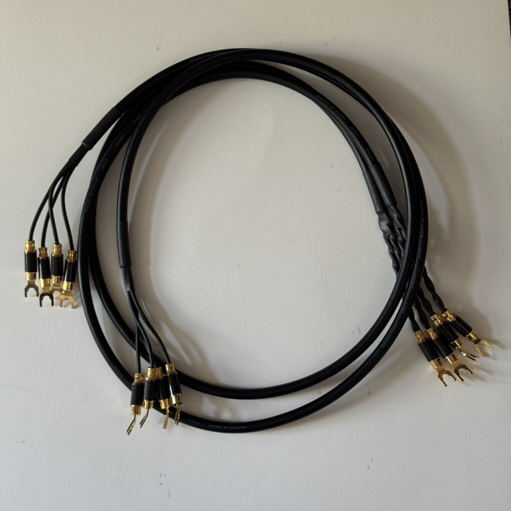 Canare 4S11 Bi-Wire Speaker Cables (6ft Pair)