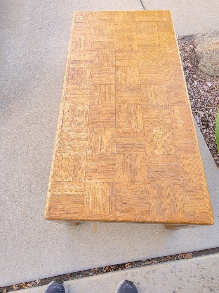 Wood tables - matching set