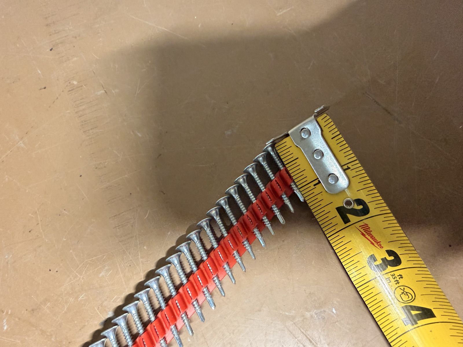 6x1-1/4 Hilti Screws