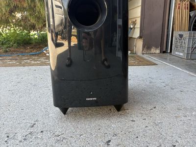 Onkyo SKW-770 Powered Subwoofer Home Theater Speaker Black