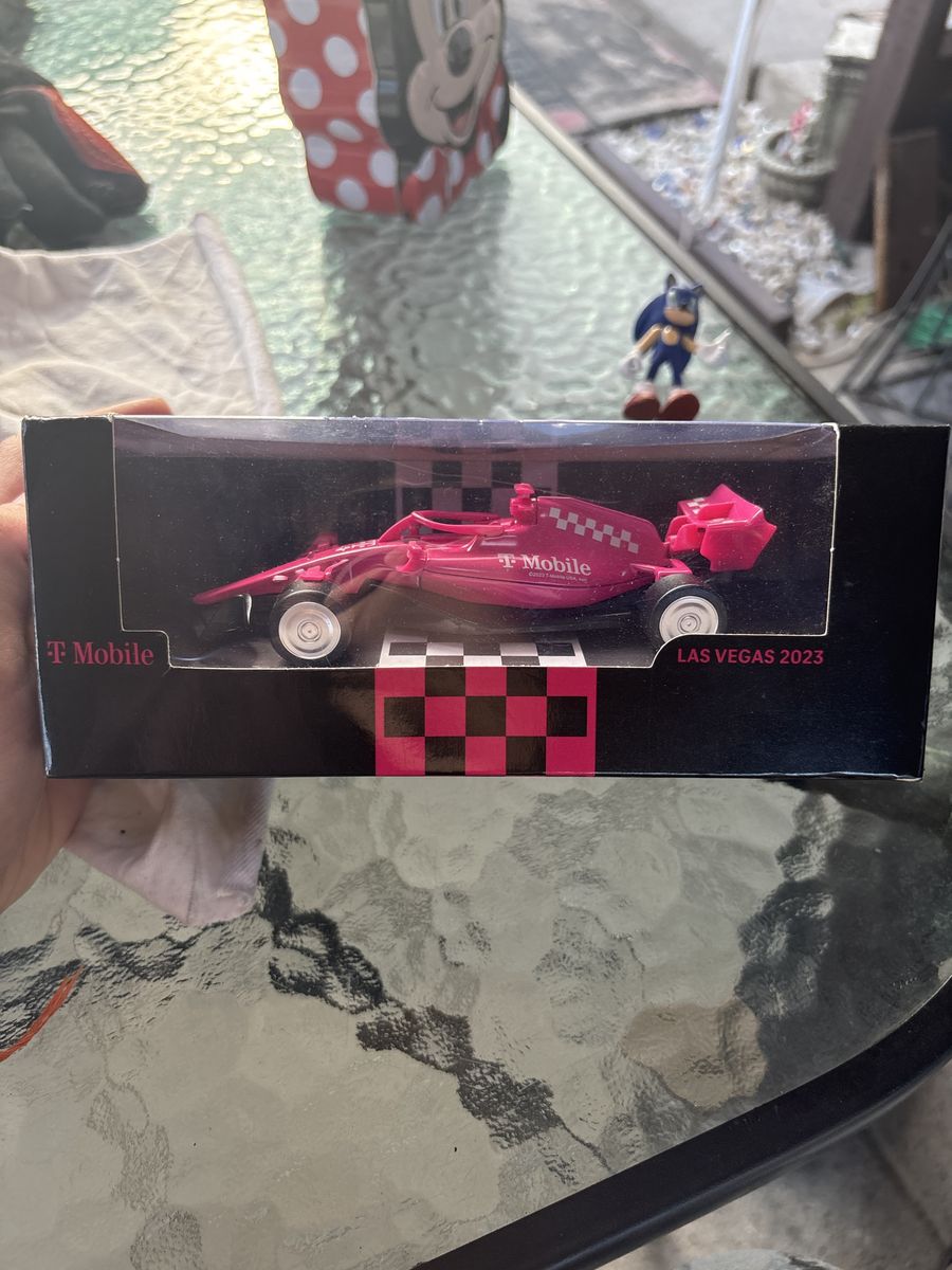 T-Mobile Las Vegas 2023 Pink Formula 1 Race Car Die-Cast Model Collectible