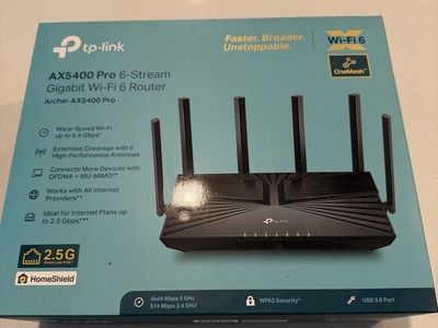 TP Link Archer AX5400 Pro 6 Stream Router