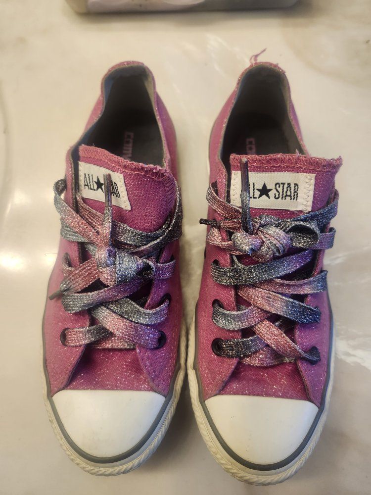 Converse Pink-glitter