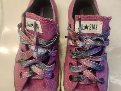 Converse Pink-glitter