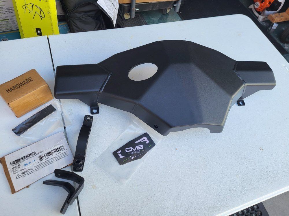 Jeep OffRoad Rear Differential Skid Plate**