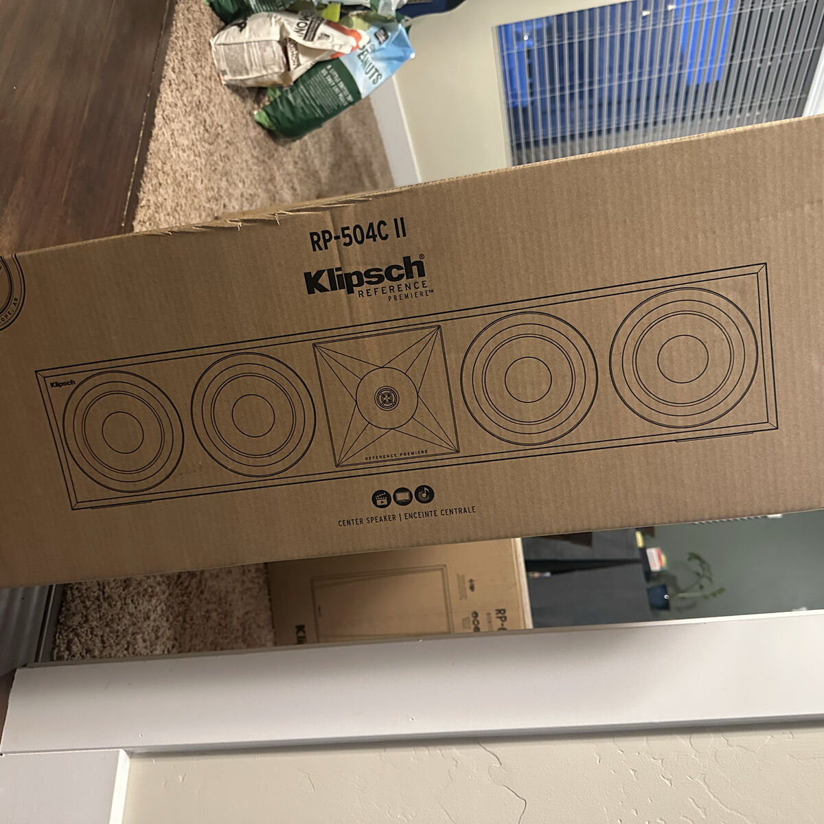 Klipsch RP-504C II - Center Channel Speaker - OBO
