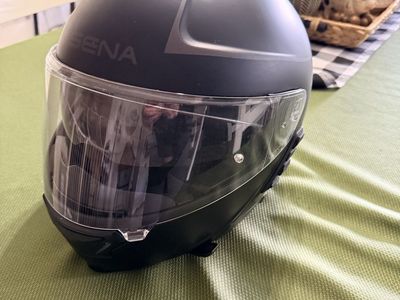 Sena Impulse Bluetooth Smart Motorcycle Helmet Matte Black modular