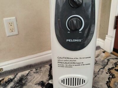 Oil-Filled Radiant Electric Space Heater