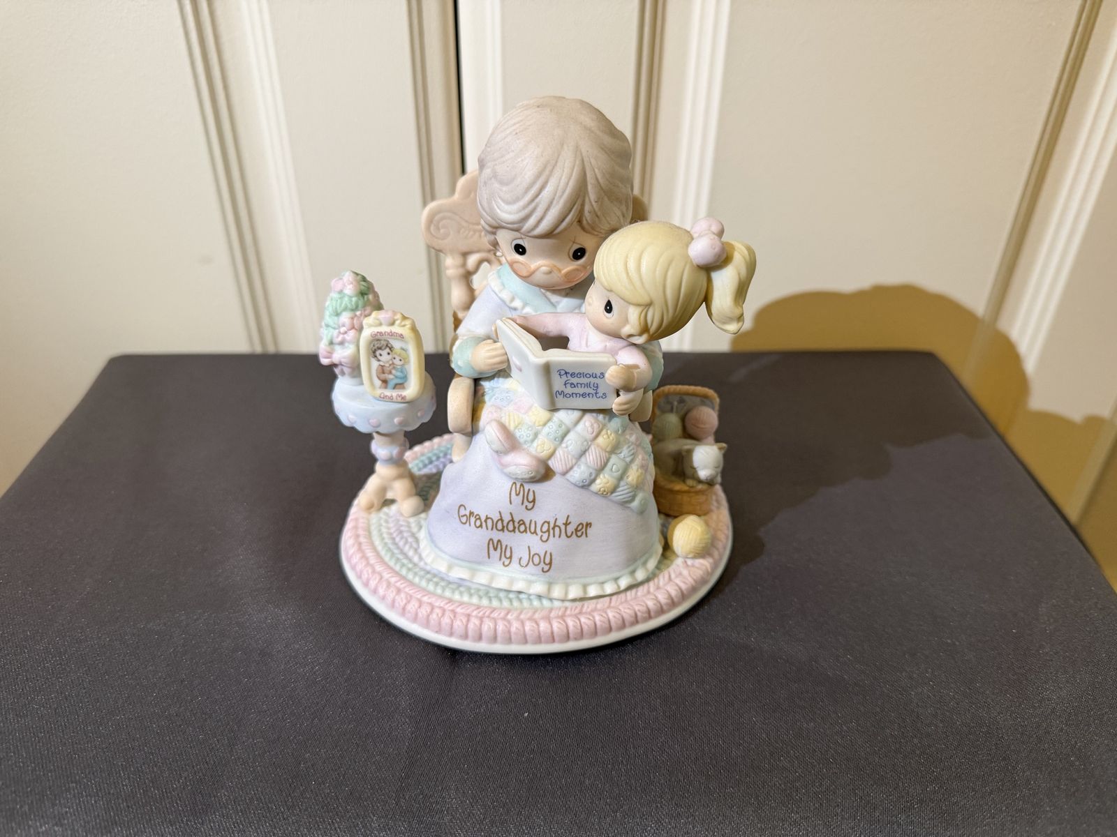 Precious Moments Figurine - My Granddaughter, My Joy (2006)