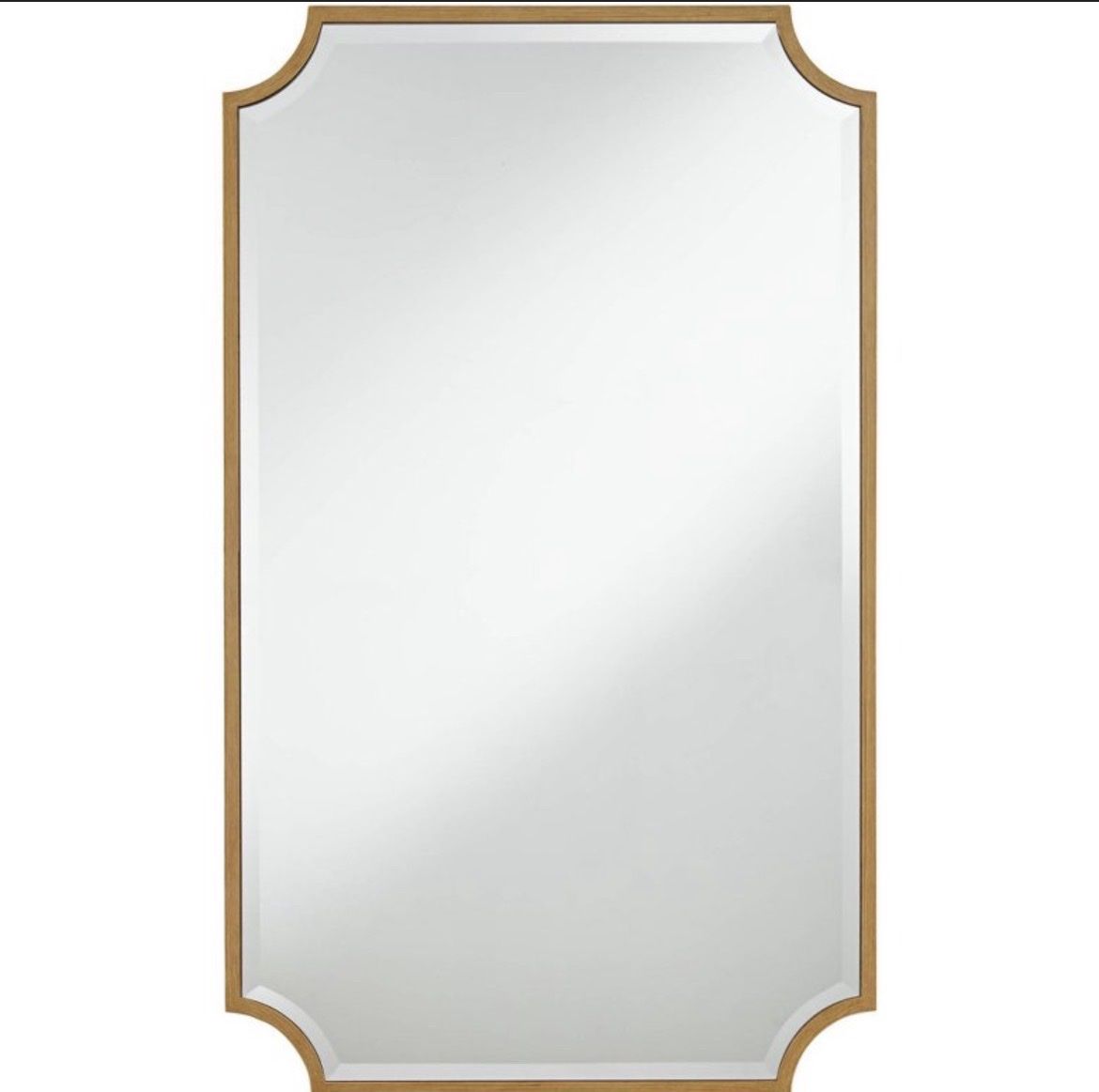 Gold Vanity Mirror Bathroom Wall