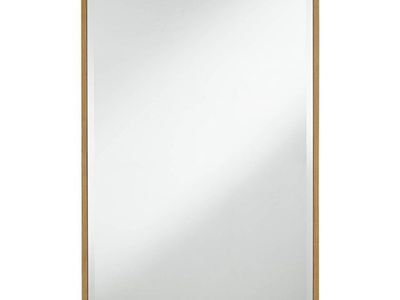 Gold Vanity Mirror Bathroom Wall