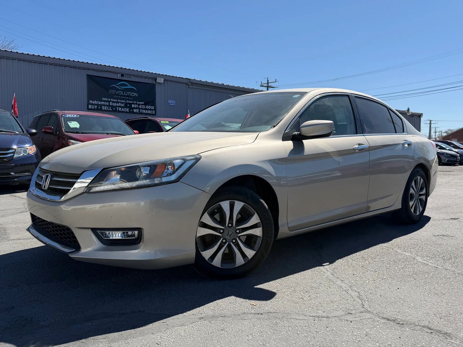 2015 HONDA ACCORD LX